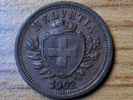 1 Rappen 1902 - SELTEN!