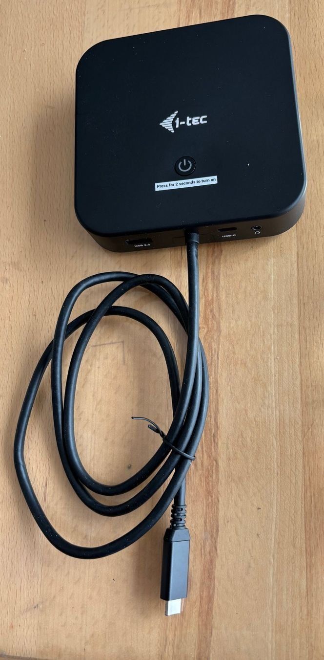 I-tec Dockingstation: i-Tec USB-C HDMI Displayport Docking Station ohne Netzteil – Gebraucht aus Winterthur von dzGadgets