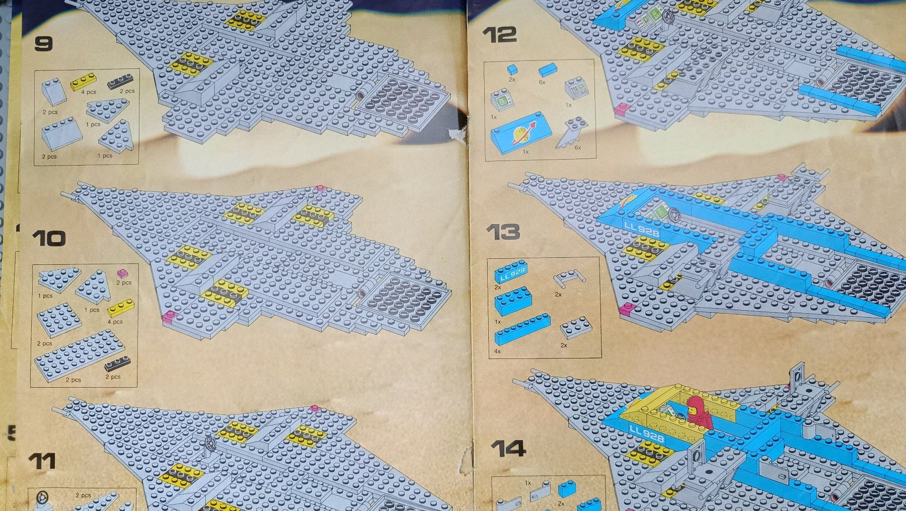 Lego Kit di costruzioni: LEGO Classic Space Anleitung / Instructions - 928 – Usato da Muhen venduto da Legoholic 2