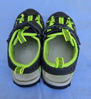 Kindersandalen Grösse 28 anthrazit neongrün neu