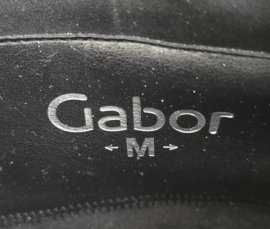 Scarpe da donna: Gabor Leder Stiefel,schwarz,gr.37 – Usato da Riehen venduto da harald13 2