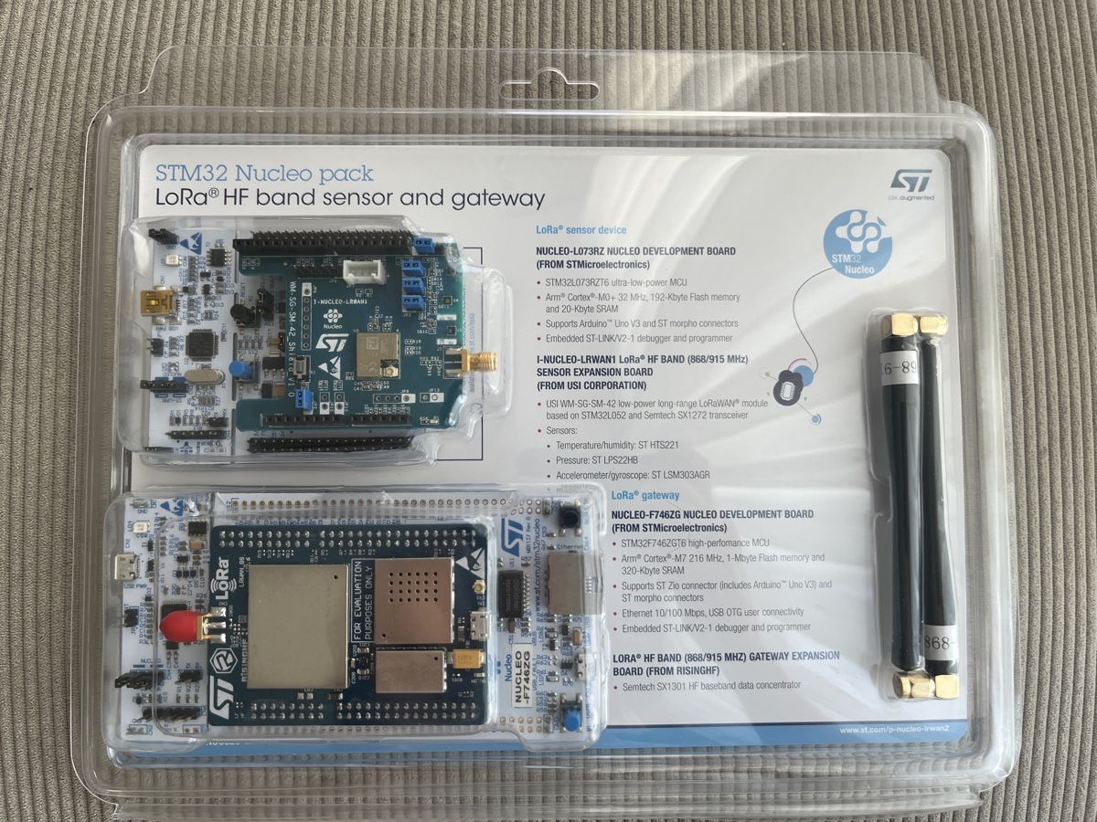 Composants électroniques: STM32 P-NUCLEO-LRWAN2 – Neuf avec emballage d'origine à Zug par metebalci