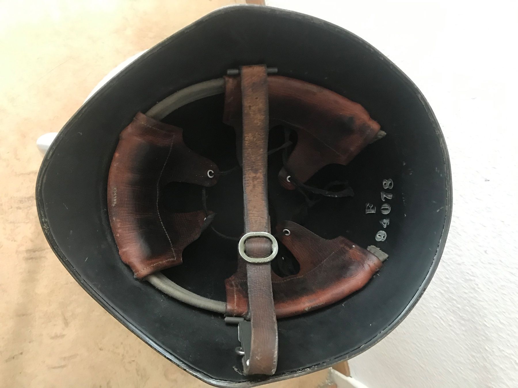 Uniformen & Effekten: Antiker original Schweizer Armee Militär Stahlhelm – Gebraucht aus Zürich von Limea0 5