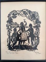 Scherenschnitt - Lotte Gützlaff Berlin um 1920 