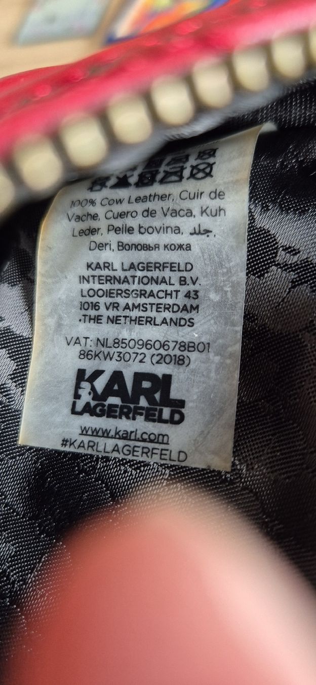 Karl Lagerfeld Taschen für Damen: Ledertasche von Karl Lagerfeld – Gebraucht aus Herznach von DieMartin 6