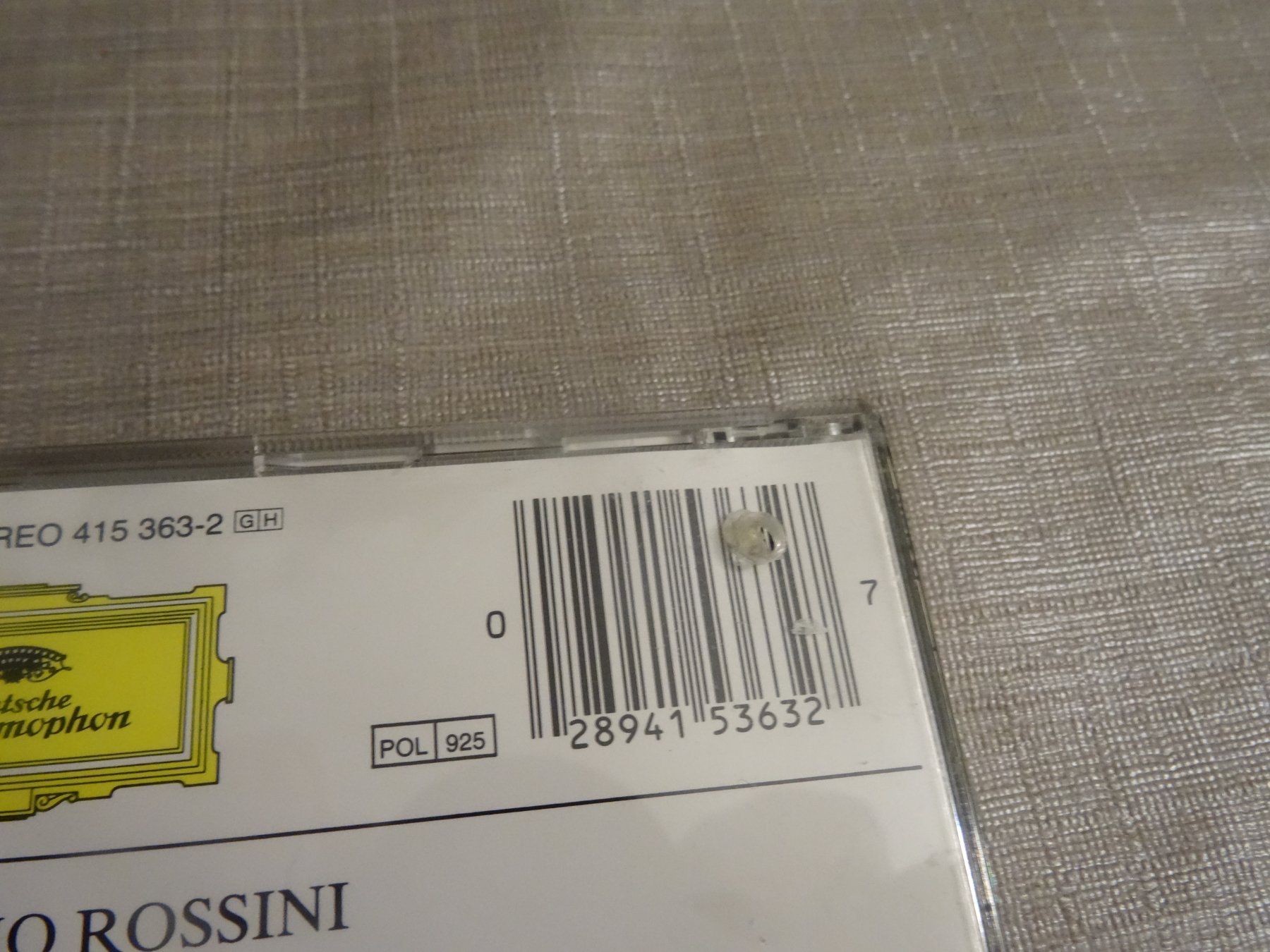 CD: Rossini Ouvertüren CD - Orpheus Chamber Orchestra CD – Usato da Olten venduto da Disc-Ausverkauf 2