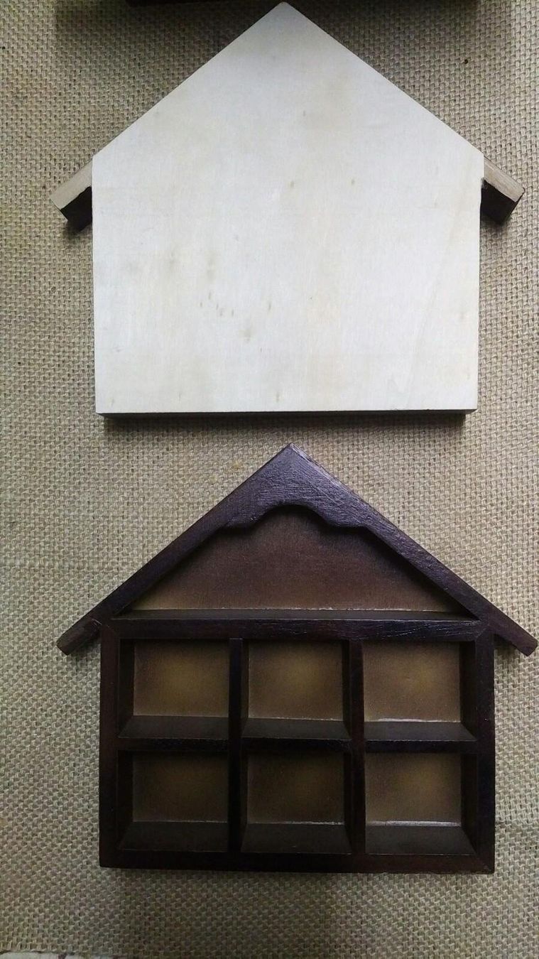 Tutte le decorazioni: 2 kleines dekoratives Holzchalet – Nuovo (secondo la descrizione) da La Croix (Lutry) venduto da Lecollectioneur 1