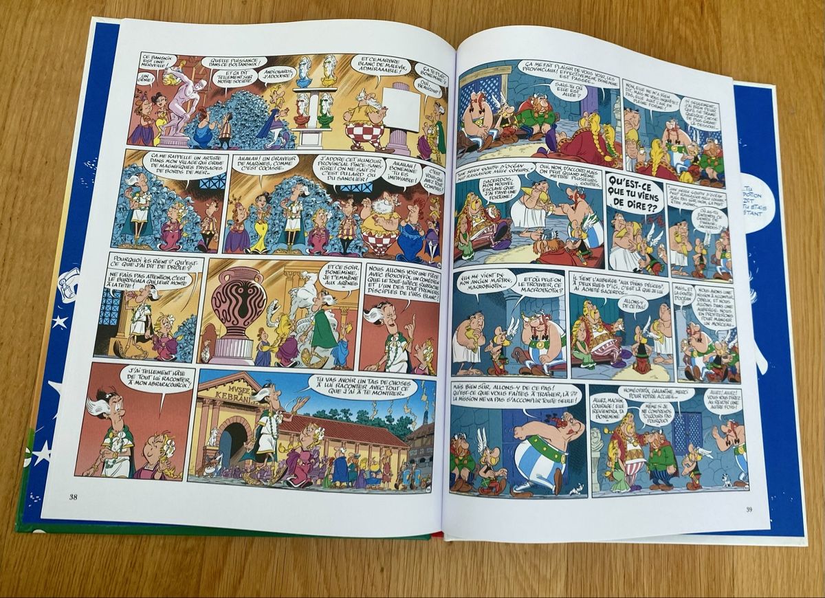 Fumetti: Astérix L'Iris Blanc Goscinny Uderzo BD – Usato da Lausanne venduto da Lyl-ch 2