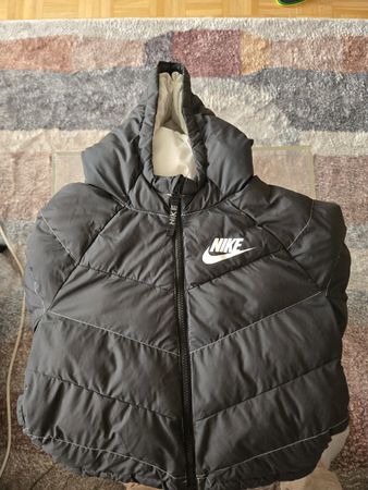 🧥 Nike Kinder Steppjacke – dunkelgrau, original Nike