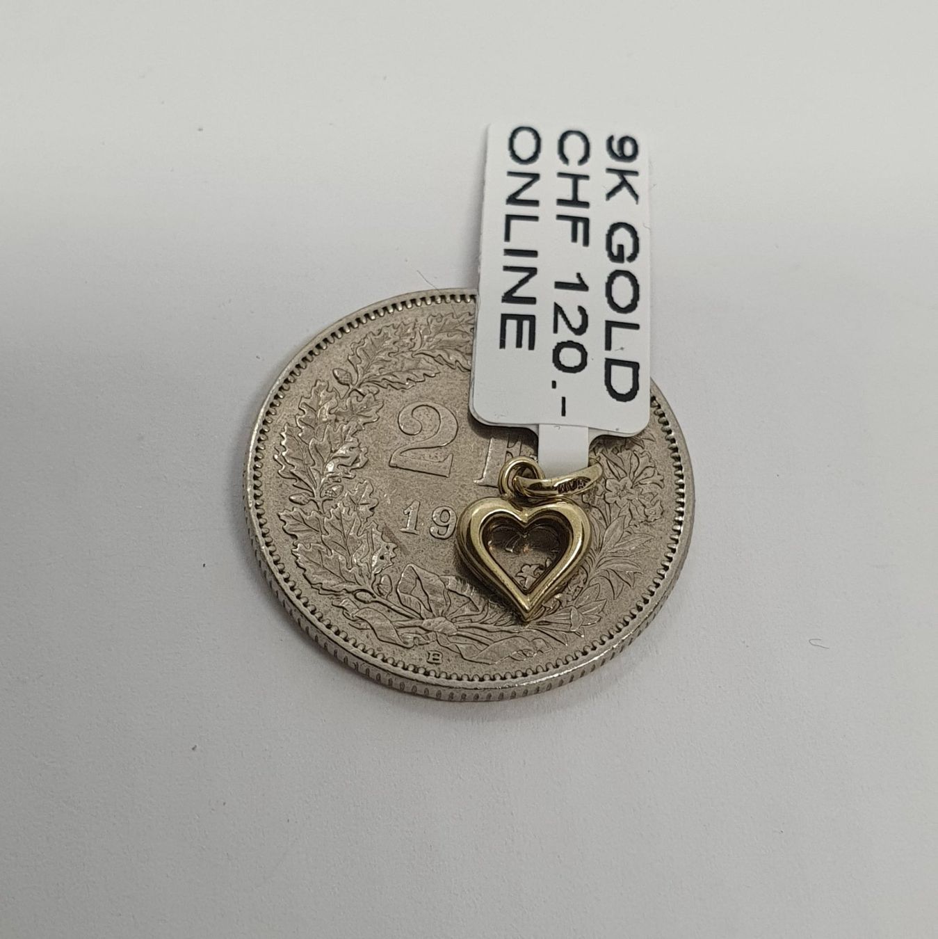 Anhänger: Echt 9K Gold - Herz Anhänger – Gebraucht aus Luzern von Goldhaus-Luzern 3