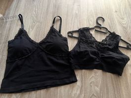 2 Top/BHs Gr S 36/38 - 70/75/80 tragbar