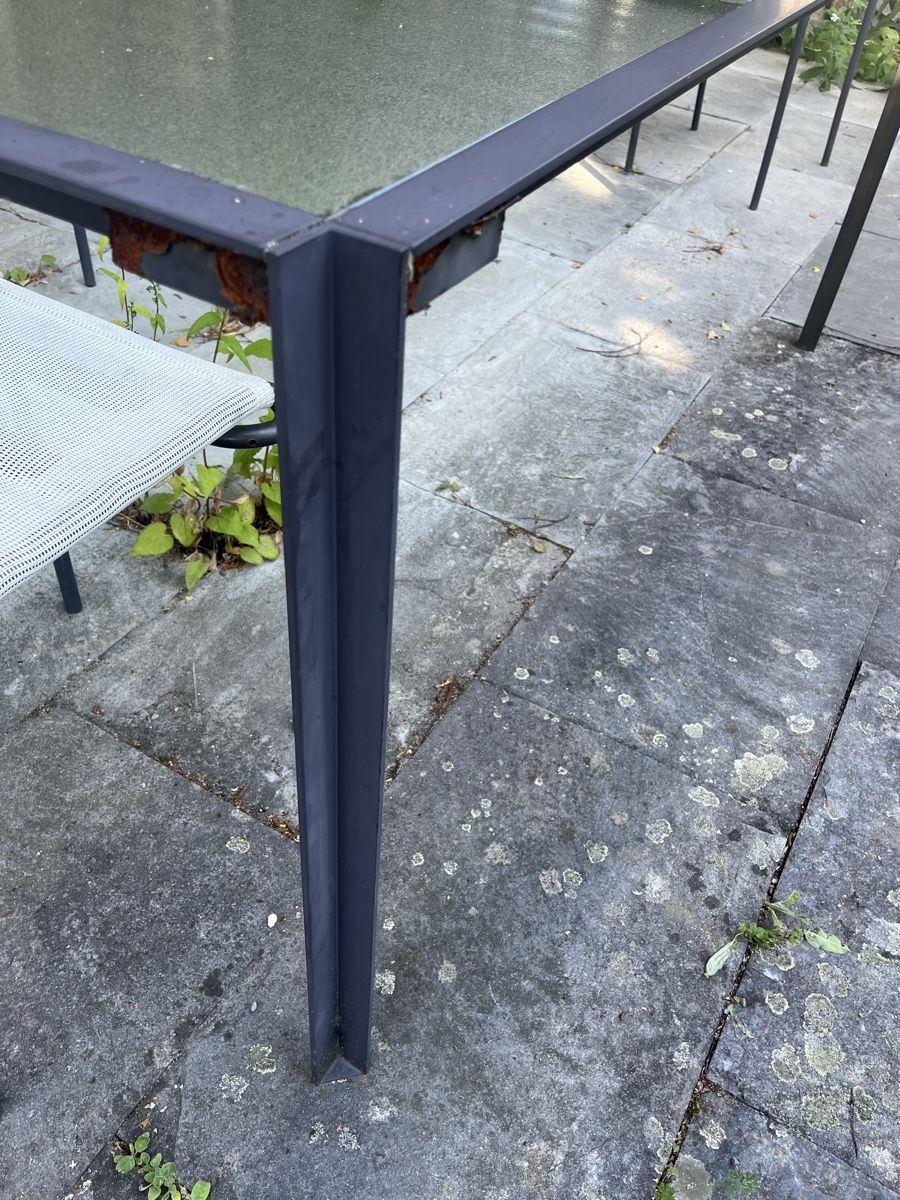 Tables: Gartentisch Glas mit Metallrahmen – D'occasion à Seuzach par Pasc_fr 4