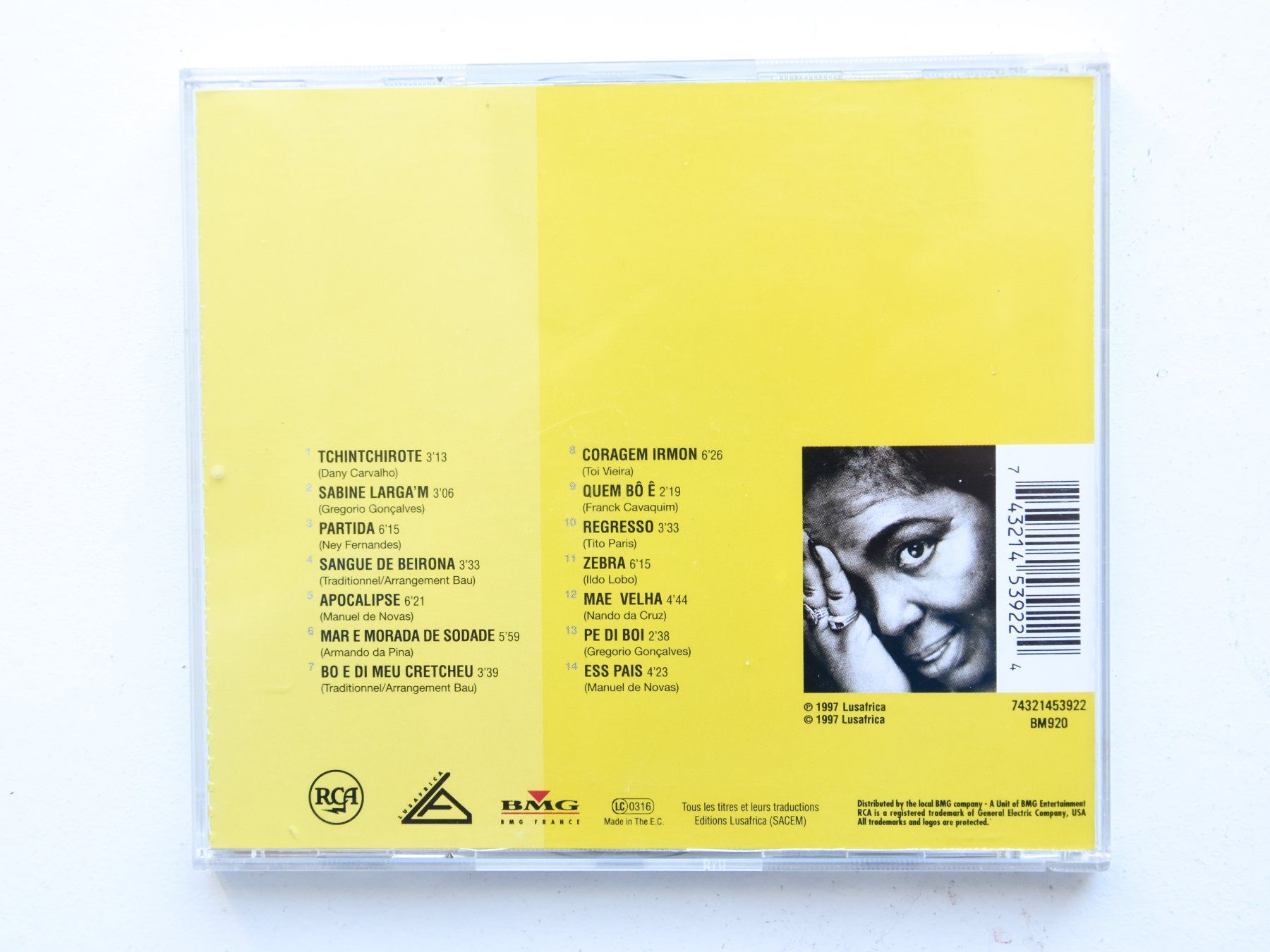 CDs: Cesaria Evora - Cabo Verde – D'occasion à Belmont-sur-Yverdon par ag97 2