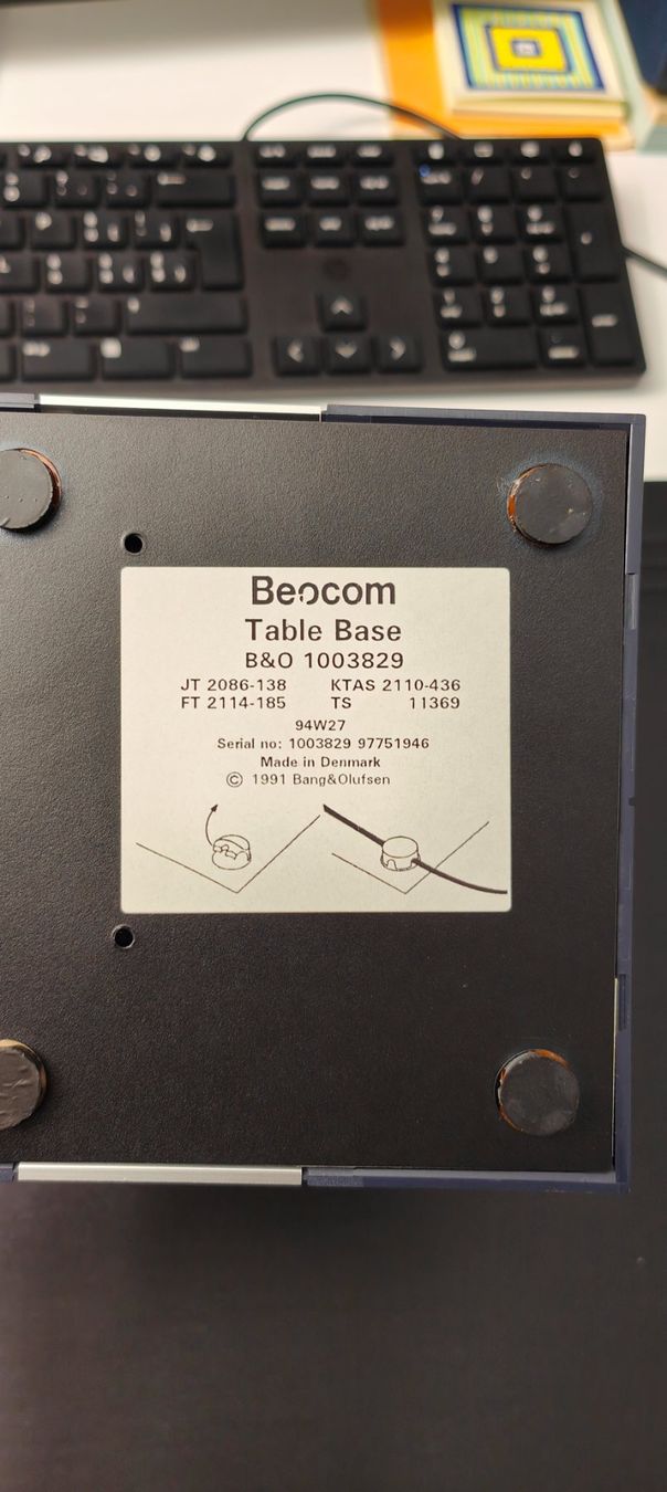 Bang & Olufsen Telefoni: BANG&OLUFSEN  ﻿Beocom 6000 – Usato da Genève venduto da zoomiloo08 8