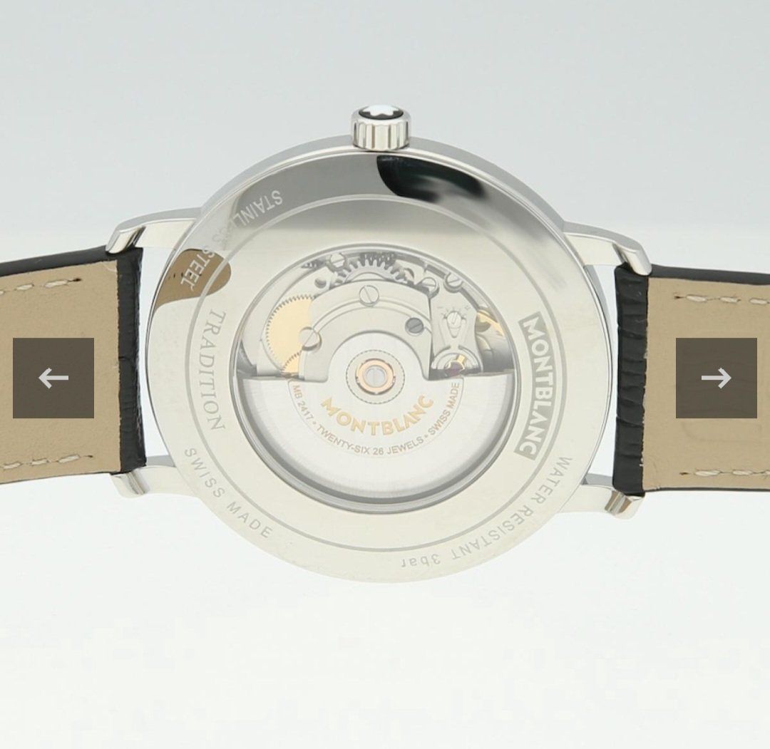 Montblanc Uhren: Montblanc Tradition Automatic Ref.7542 Jumbo 40mm Neu – Gebraucht aus Bottighofen von menschenfamilie 2