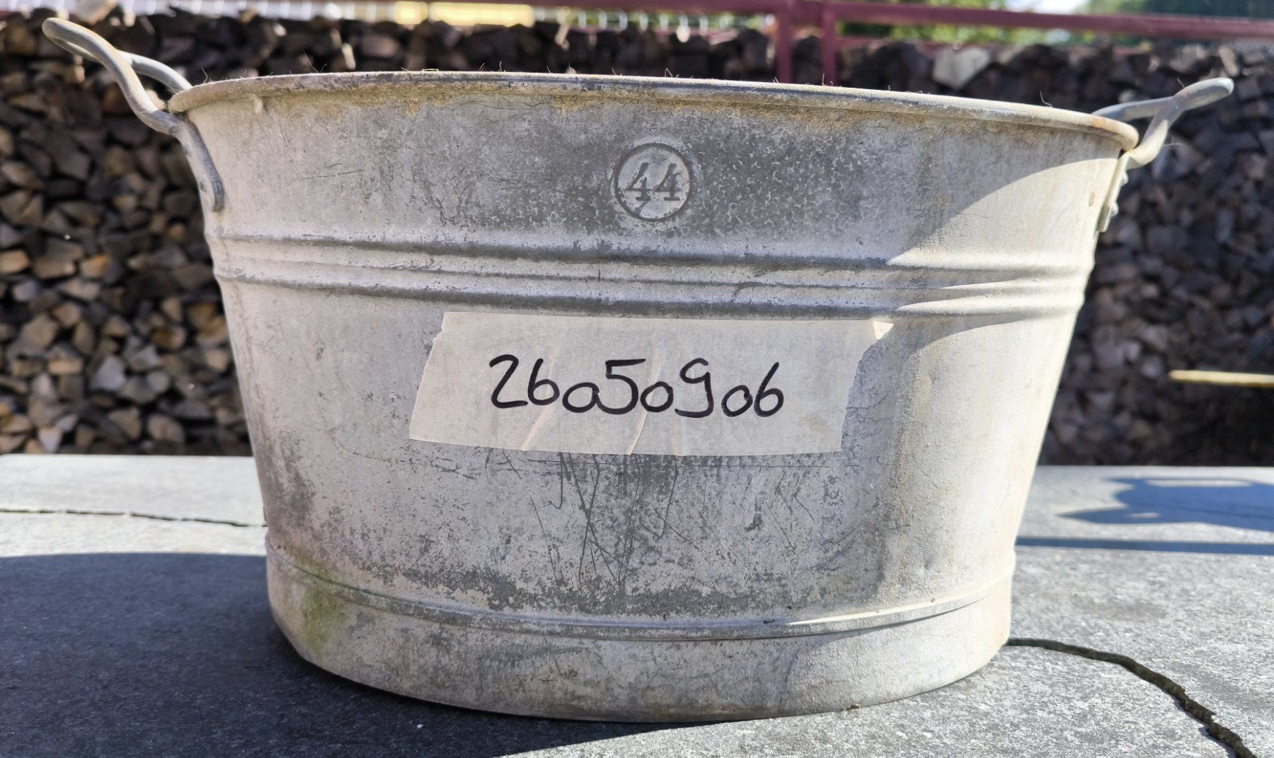 Altre Decorazioni per giardino: Zinkwanne / Zuber / Bottich 44 Liter – Usato da Rorschacherberg venduto da snOOpydOg11