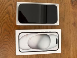 iPhone 15 Black 128GB with box