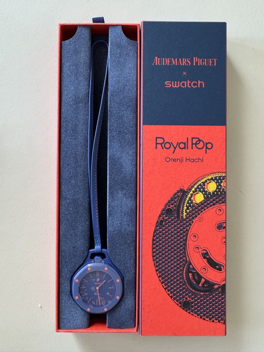 Audemars Piguet x Swatch, Royal Pop Orenji Hachi (Neuf avec