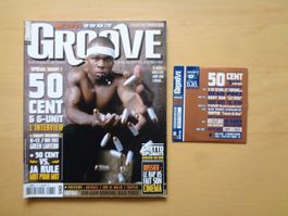 Groove Magazin Août 2003 + CD 50 Cent Eminem Outkast D-12
