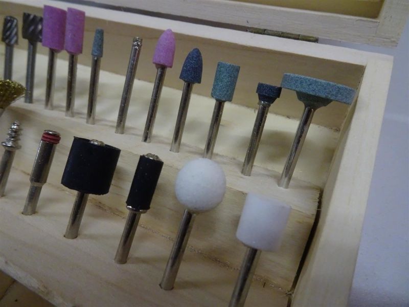 Tutti gli attrezzi: neues Mini Schleifset inkl. Holzbox – Nuovo e nell'imballaggio originale da Necker venduto da liq24 4