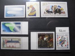 BRD 1986 Skatkongress / Weihnachten **