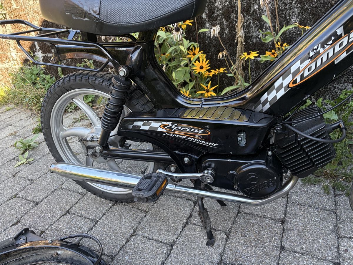 Tomos Ciclomotori: Mofa Tomos Sprint mit Ausweis – Difettoso da Latterbach venduto da Bbutz98 2