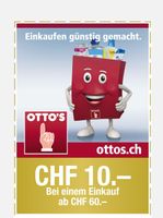 Otto's Fr. 10.-- Einkaufsgutschein im Shop und Online