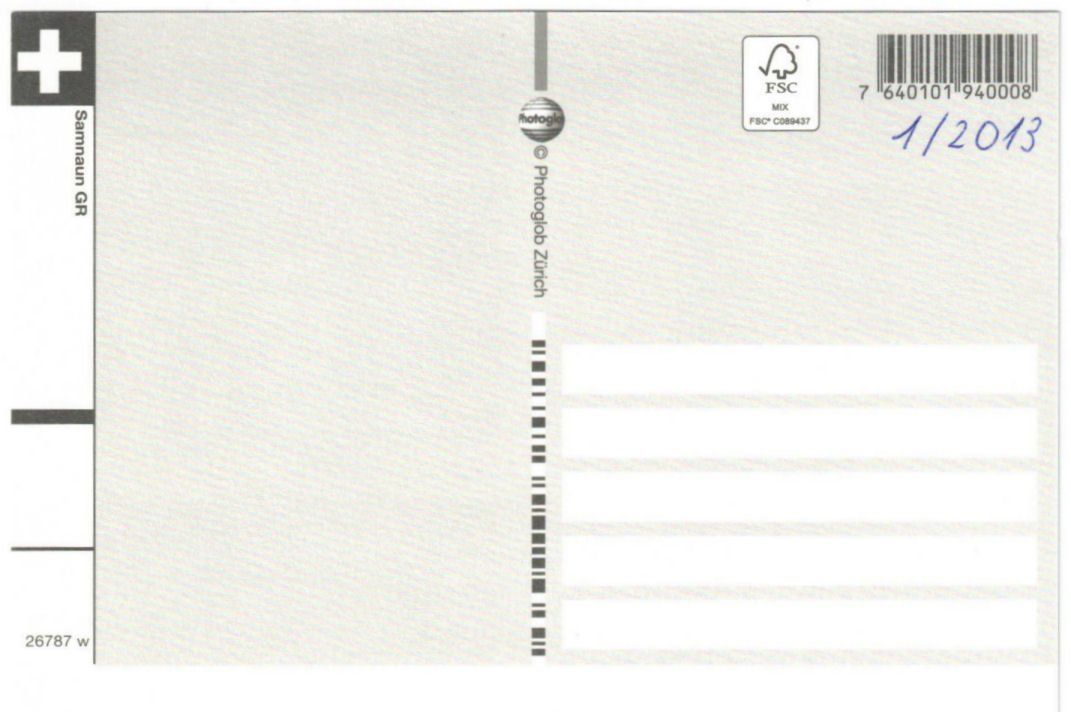 Cartoline postali: Samnaun - 4 Bild AK – Usato da Binningen venduto da Mountainrider 1