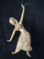 Türgriff, Antike Messing Figur einer Tänzerin