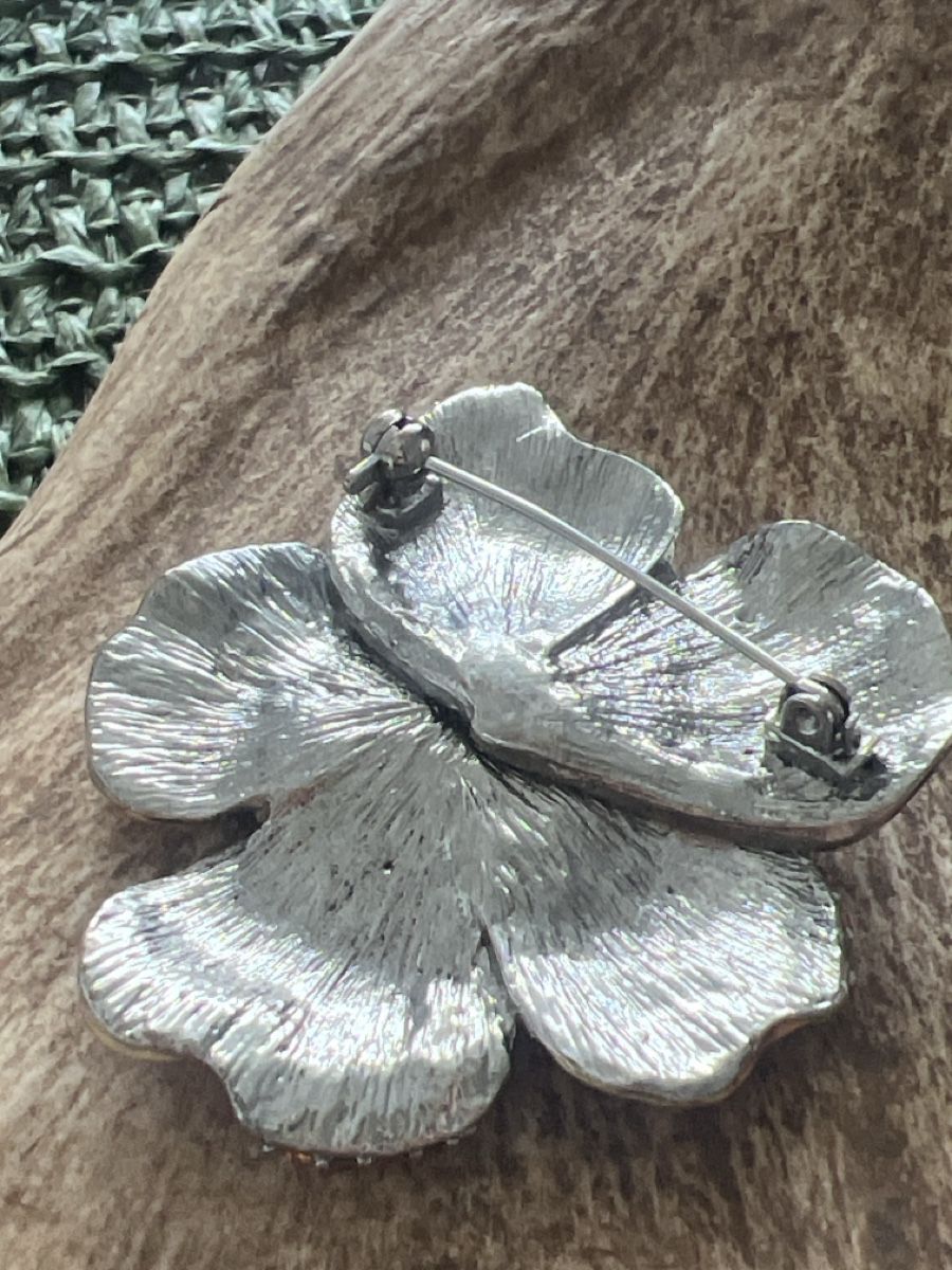 Broschen & Nadeln: Wunderschöne Vintage Brosche, Blume – Gebraucht aus Seon von Sunny-Schmuck78 2
