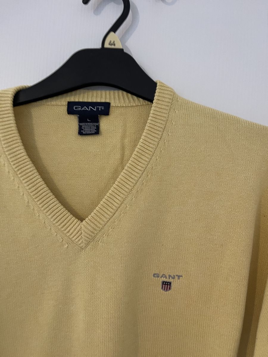 Gant Maglioni & Felpe: Gant Pullover, hellgelb, Grösse L - Top Zustand, Oryginal – Nuovo (secondo la descrizione) da Wetzikon ZH venduto da Jan_wojt 1