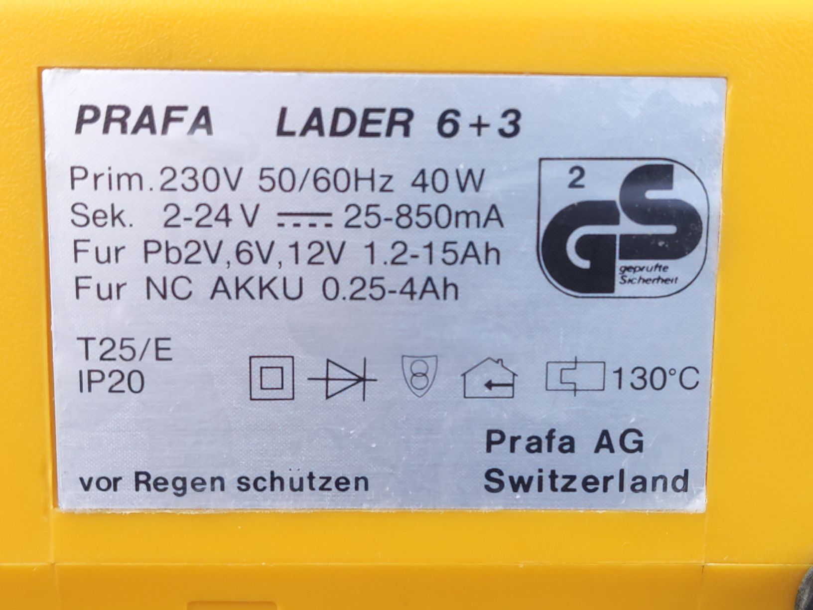 Akkus, Ladegeräte & Netzgeräte: Prafa Ladegerät für Modellsport  – Gebraucht aus Veltheim AG von Philipp200 2