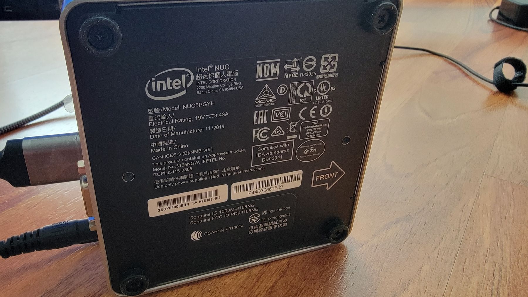 Intel PCs: Mini PC Intel NUC NUC5PGYH inkl. acer Bildschirm – Gebraucht aus Wetzikon ZH von Smartphone84 3