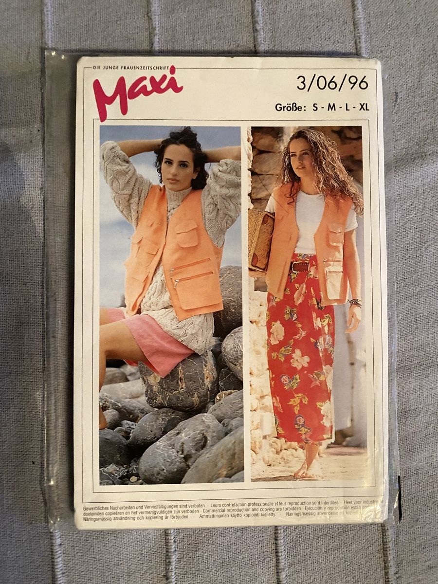 Schnittmuster: Maxi – Neu und originalverpackt aus Gretzenbach von Cantate