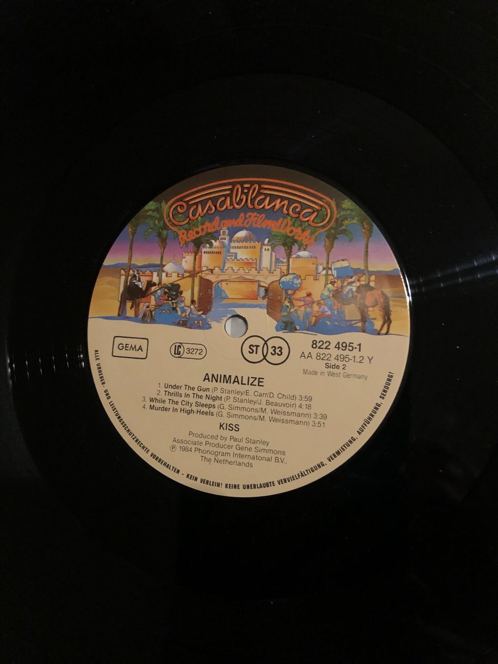 Schallplatten: KISS. 1984. Animalize. – Gebraucht aus Faulensee von Mizuno06 3