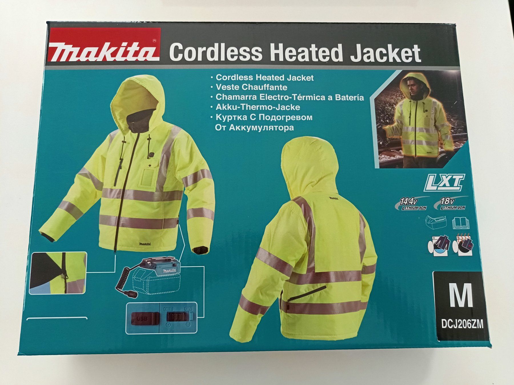 Giacche: Neue Makita Heizjacke Grösse M – Nuovo e nell'imballaggio originale da Rüthi (Rheintal) venduto da Balty 1