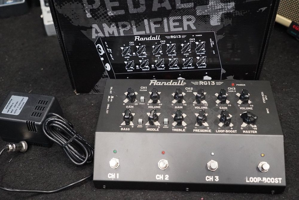 Randall RG13 1-Watt 3-Channel Solid State Guitar Pedal Amp (Gebraucht ...