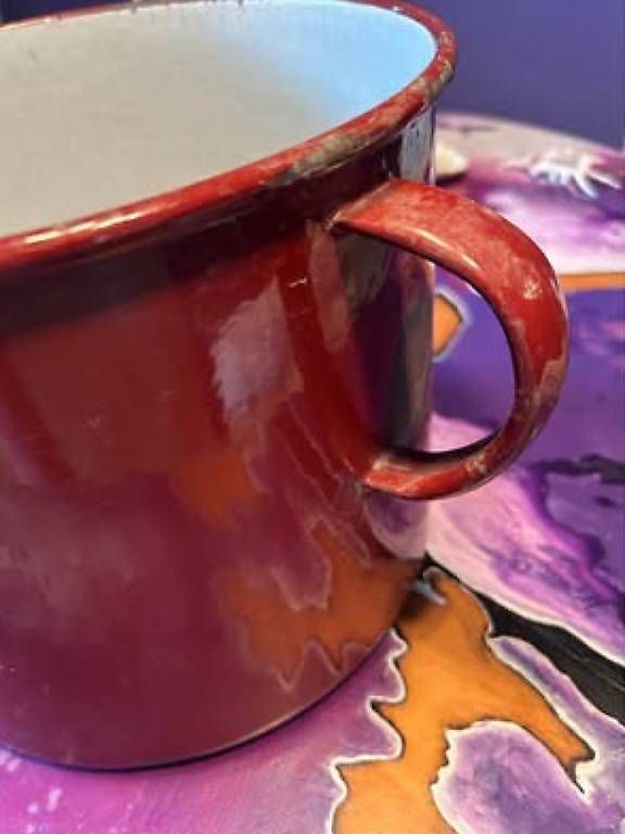 Pentole: Emaillierter alter Topf  – Usato da Frauenfeld venduto da Irene.Schuppli 1