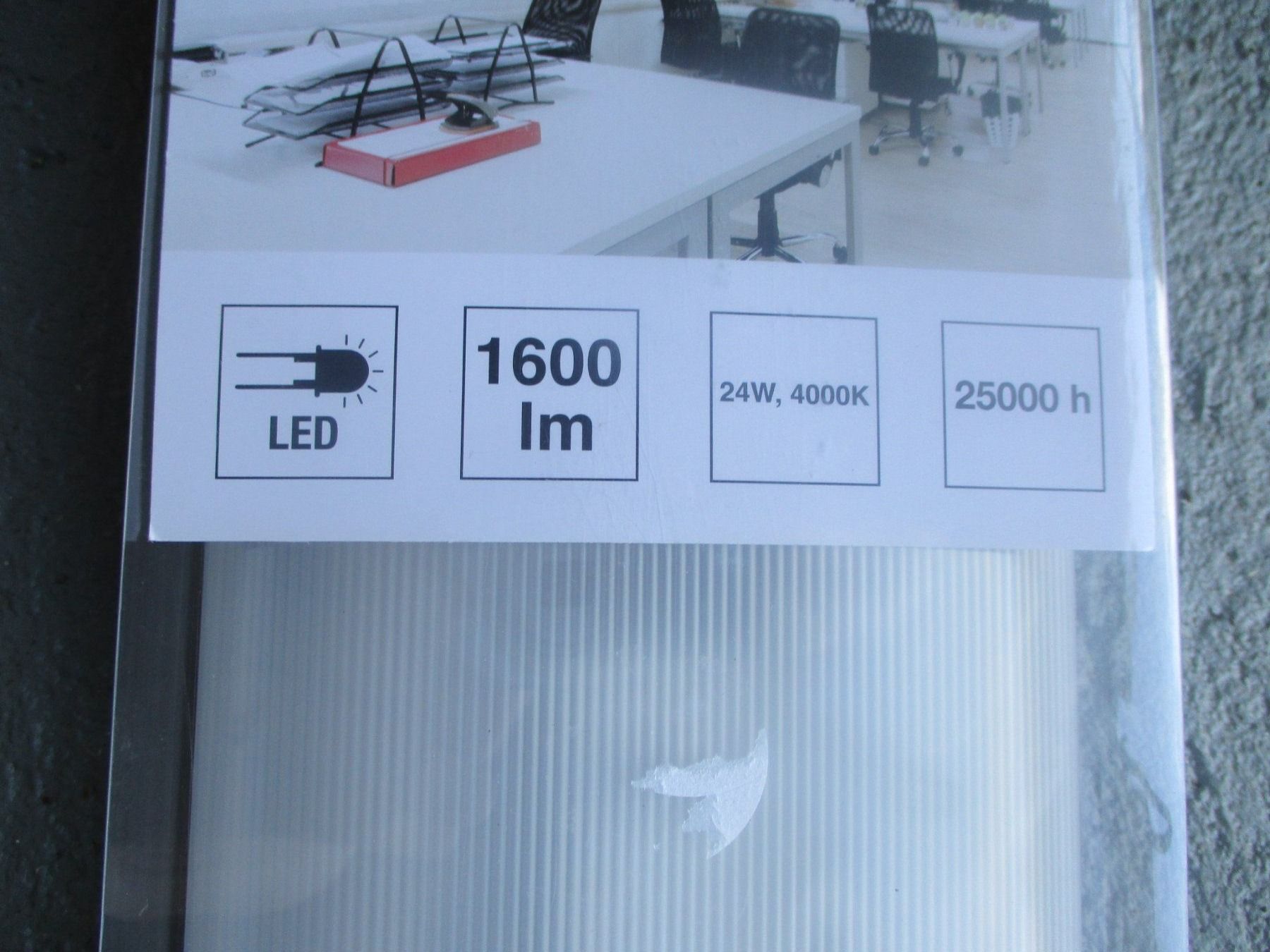 Lampen: Büroleuchte Decke LED 24 Watt – Neu und originalverpackt aus Langnau i. E. von Superseven69 5
