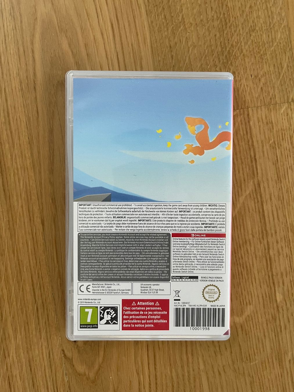 Nintendo Giochi: Nintendo Switch Ringfit adventure – Usato da Uster venduto da r_mendes 1