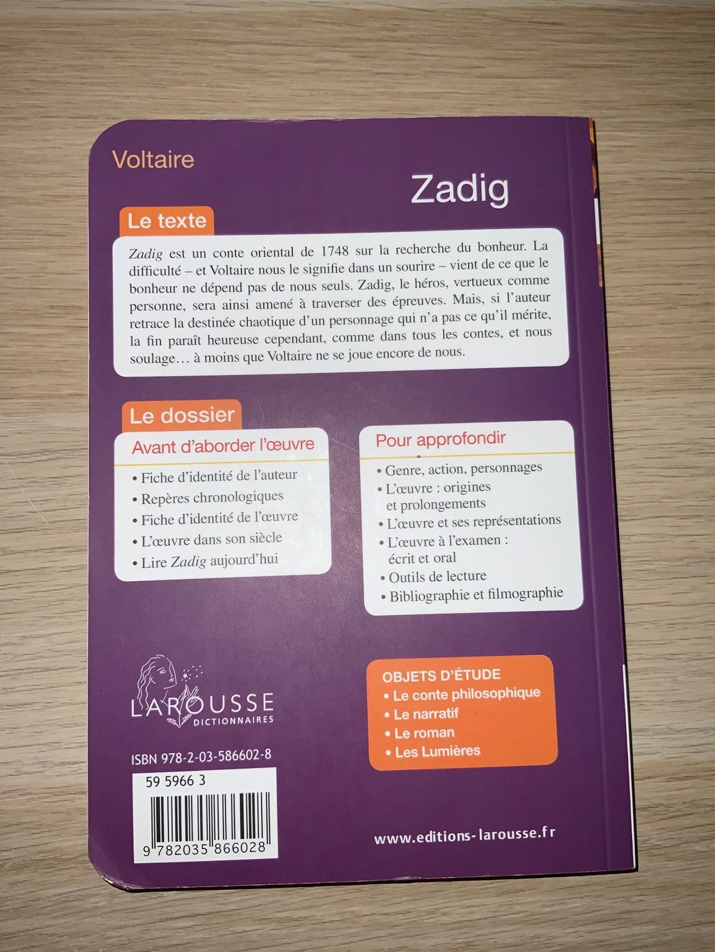 Libri: Zadig – Usato da Eschenbach SG venduto da someonecake 1