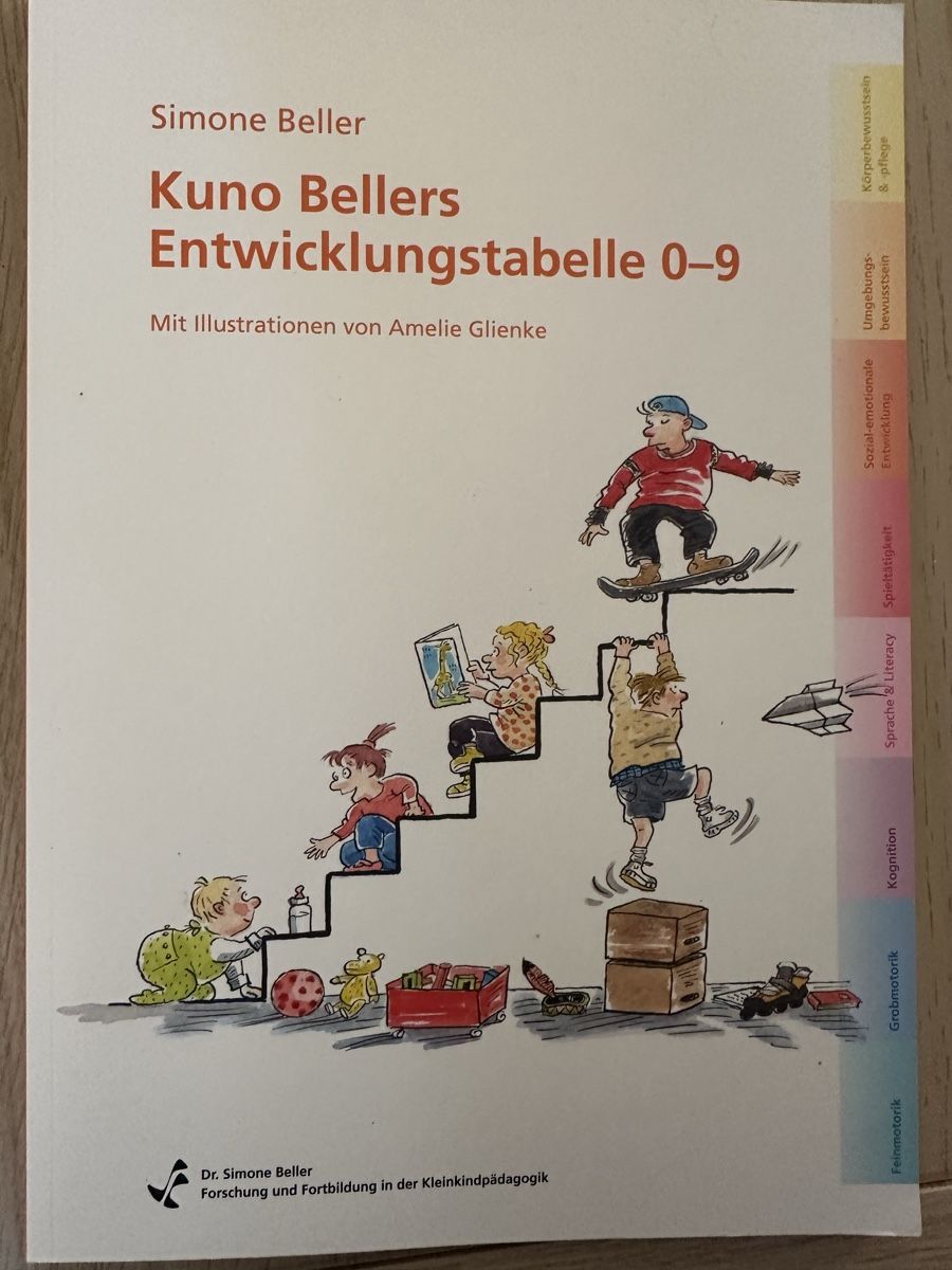 Libri: Kuno Bellers Entwicklungstabelle 0-9 – Nuovo (secondo la descrizione) da Samstagern venduto da inf_w5ct