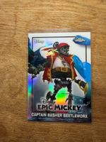 2026 Topps Disney Neon Epic Mickey Chrome  Captain Basher