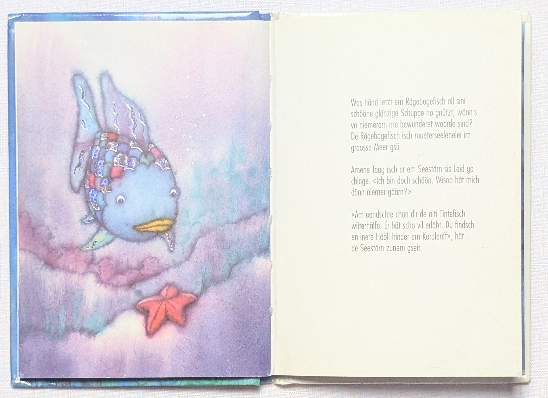 Bücher: De Rägebogefisch -  Marcus Pfister - Der Regenbogenfisch – Gebraucht aus Wängi von ABIZONE-86 2