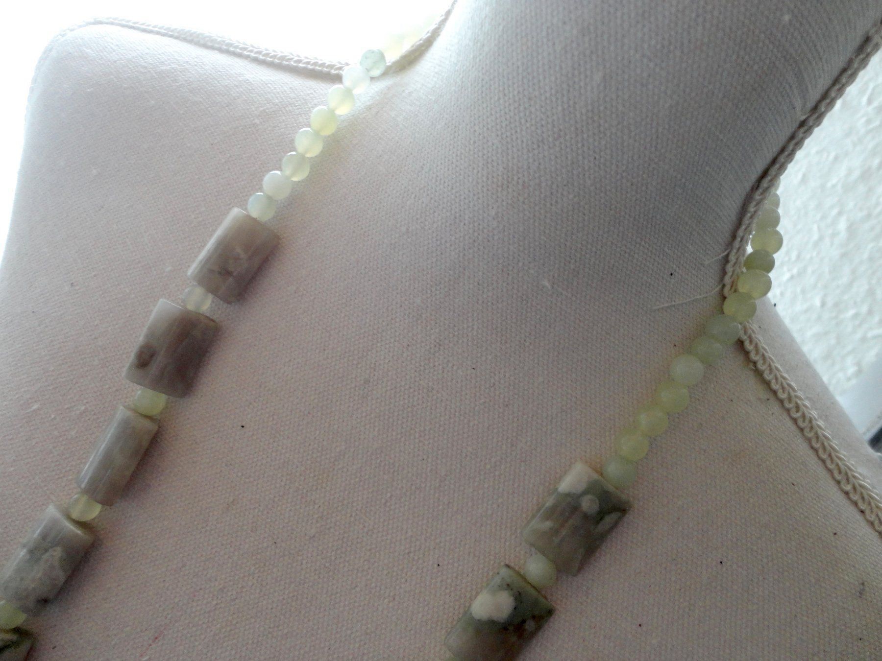 Catenine: Halskette - Jade.Achat – Nuovo (secondo la descrizione) da Biberist venduto da tl-schmuck 3