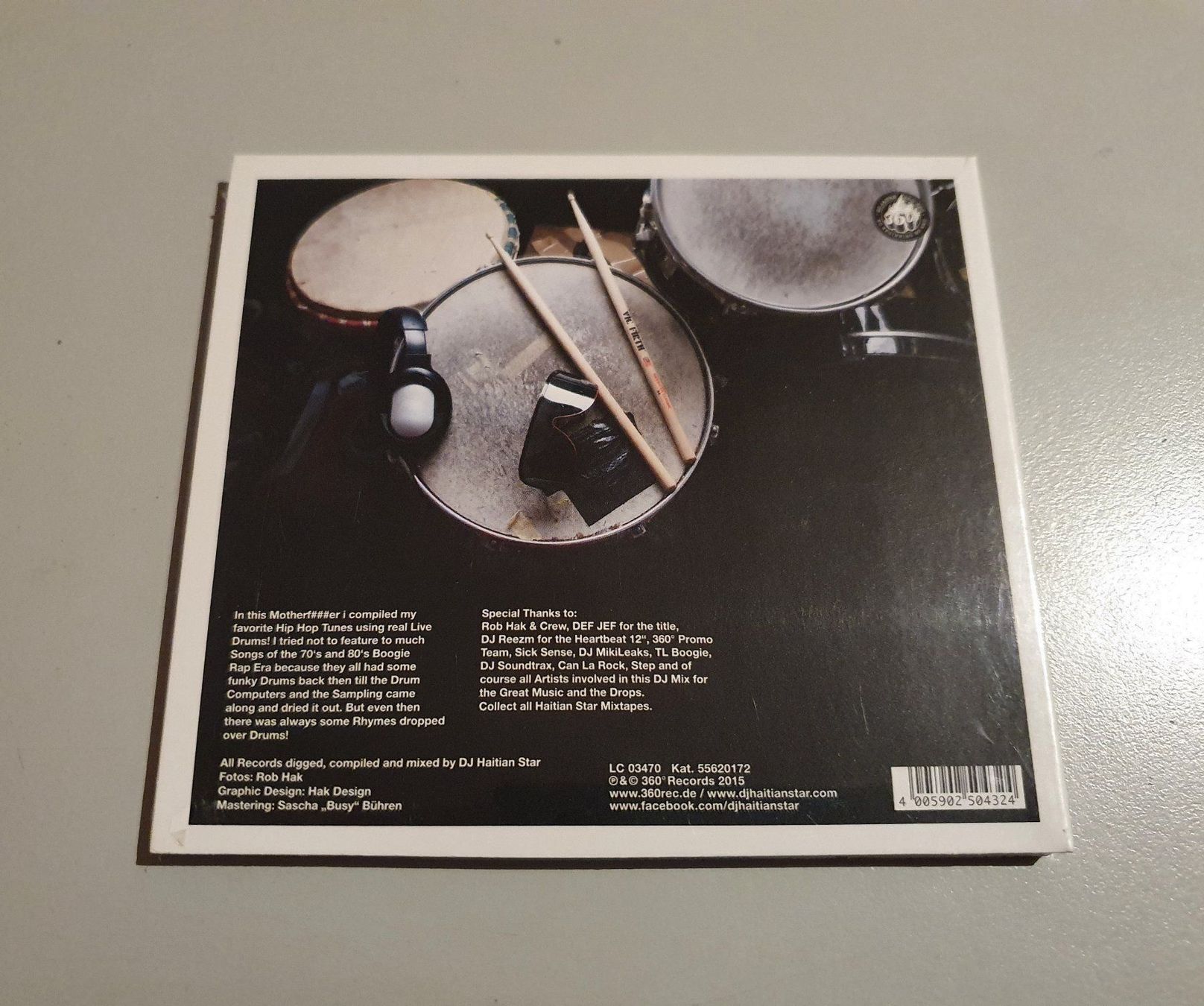 CD: Haitian Star- Dropping Rhymes on Drums Mix CD – Nuovo e nell'imballaggio originale da Zürich venduto da haitimarasa 1
