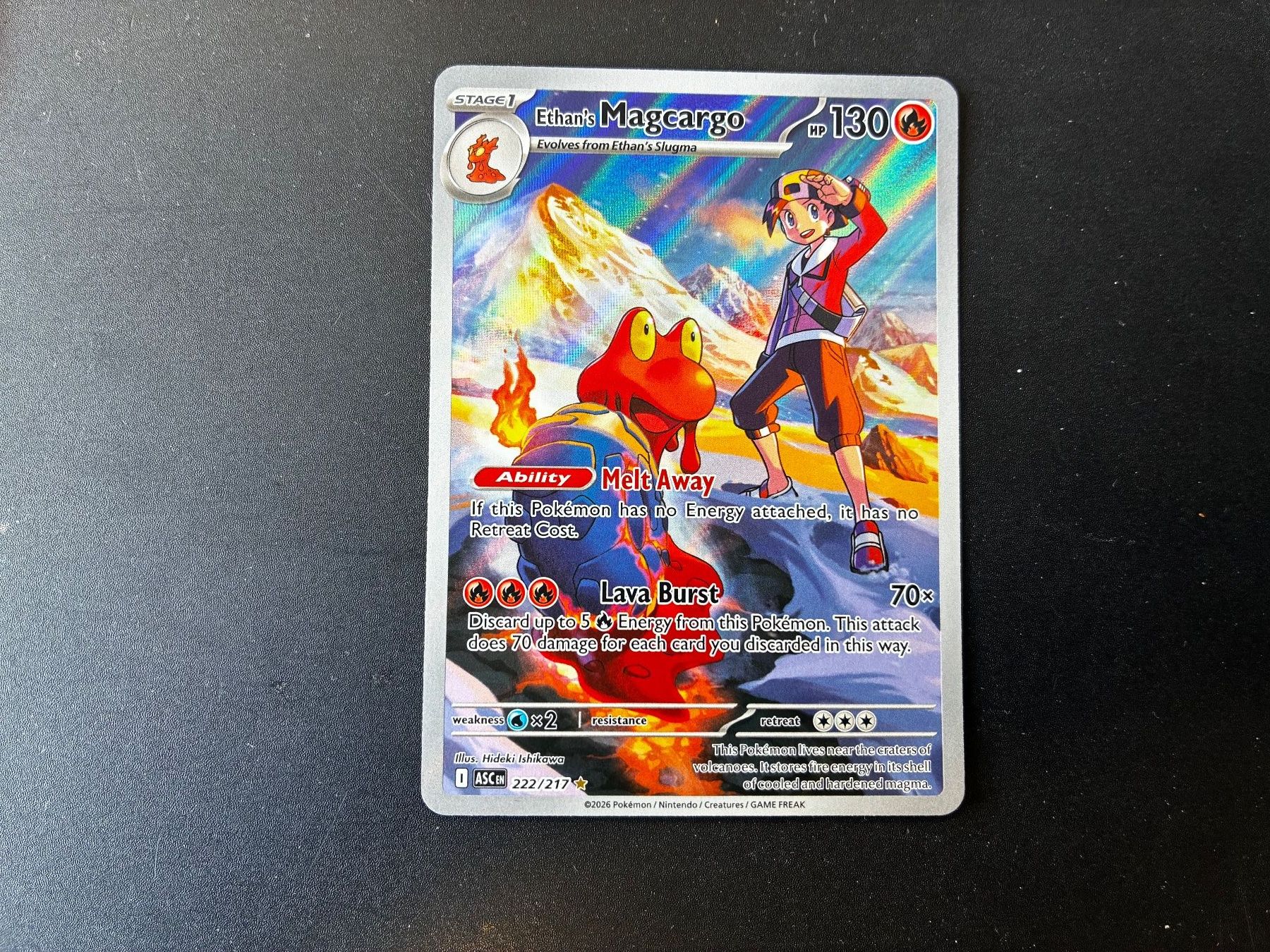 Pokémon Carte collezionabili: Ethan's Magcargo - 222/217 - Ascended Heroes - en – Nuovo (secondo la descrizione) da Hütten venduto da yve_tf69