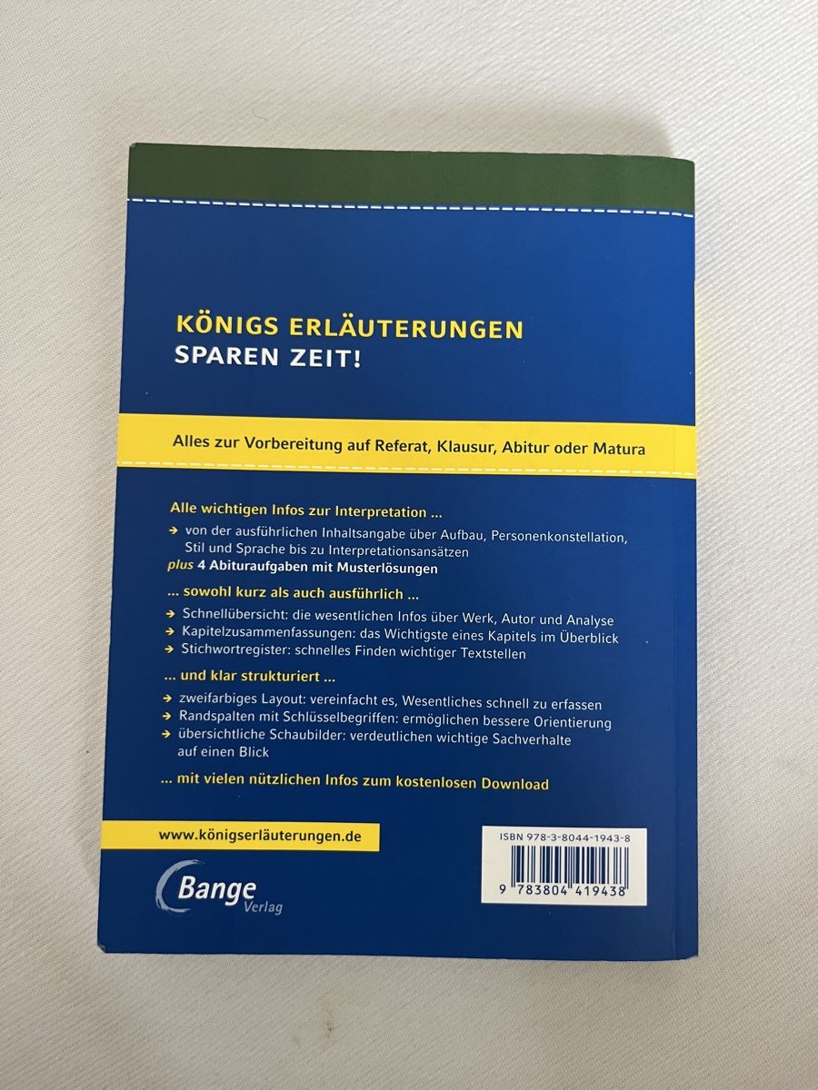 Libri: Königserläuterung Faust 1 – Nuovo e nell'imballaggio originale da Bottmingen venduto da vera_am 1