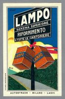 MAUZAN, BENZINA LAMPO, ECCEZIONALMENTE RARA! *, SPLENDIDA