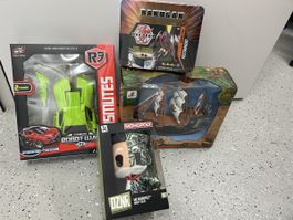 Spielzeug Restposten t: Bakugan, Monopoly, Schiff, Roboter